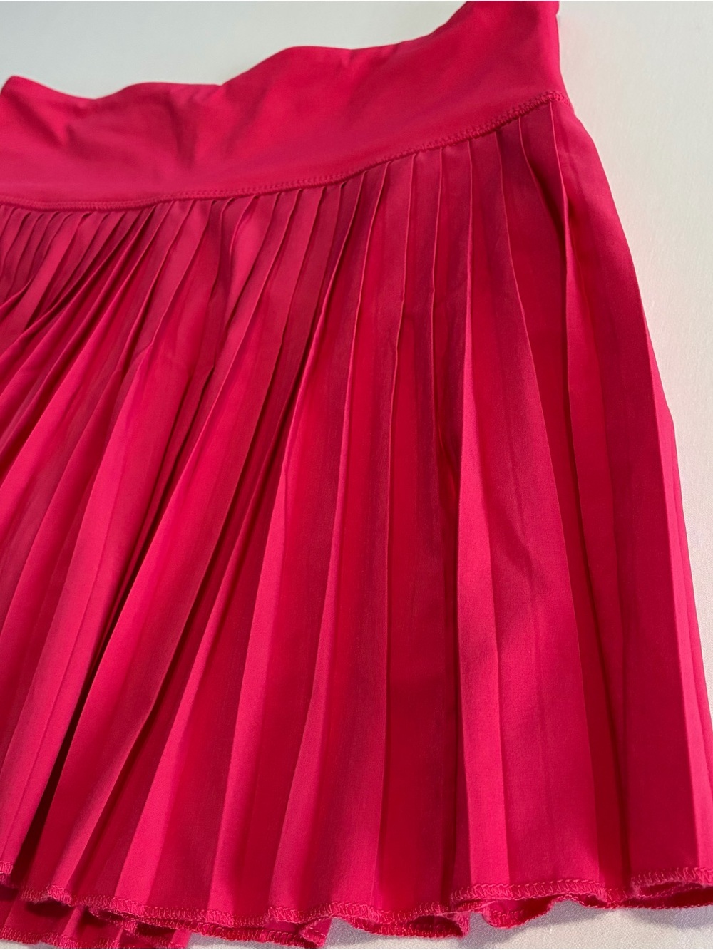 GapFit High-Rise Pleated Tennis Skirt Skort Pink Size Medium M - Picture 3 of 7